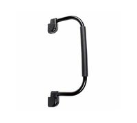 SMTYXS Accesorios Modificados Pasamanos Auxiliar Plegable For Remolque, Manija De Puerta Antideslizante For Viajero, Tirador Acero Inoxidable Imitación SóLido(Black mini)