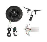 SMTYXS Kit De Motor Buje For Carretilla Eléctrica 14,5 Pulgadas, 24 V, 36, 48, 350 W, 500, con Engranaje 40 NM, Neumático Todoterreno(500W,36V)