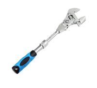 SMTYXS Llave De Trinquete Torsión Ajustable 10 Pulgadas, Plegable 180 Grados, Herramientas Mano For Fontanería, Reparación Automóviles, Mantenimiento Del Hogar