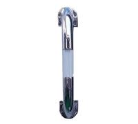 SMTYXS Manija Auxiliar For Yate RV, Pasamanos Con Luz LED, De Puerta Iluminada, Cristal For Autocaravanas SóLido(White,13" polished)