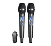 SMTYXS Micrófono De Karaoke Dinámico Portátil Inalámbrico UHF con Receptor Bluetooth Que Realiza Reverberación Profesional En El Hogar, Graves Altos Y Bajos.(D900 N23 Drag Two)