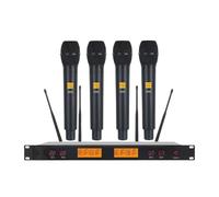 SMTYXS Micrófono De Mano Inalámbrico Profesional UHF Portátil For Presentaciones En Iglesias, Discursos Y Enseñanza.