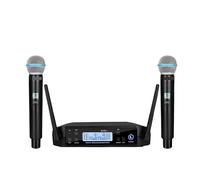 SMTYXS Micrófono Inalámbrico Profesional UHF, Micrófono De Mano For Escenario, Discursos, Bodas, Espectáculos, Bandas, Fiestas En Casa, Iglesias.