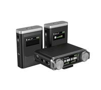 SMTYXS Micrófono Inalámbrico Sistema De Micrófono Solapa Lavalier Reducción De Ruido Transmisor Receptor Kit(W60)