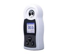 SMTYXS Refractómetro Digital Medidor De Azúcar LCD 0~55% Densímetro Sacarímetro For Probador Concentración Cerveza Vino Fruta Respuesta RáPida