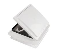 SMTYXS Ventilador De Techo For RV Controlado Manualmente Viento Muy Fuerte(White Lid Color)