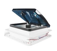 SMTYXS Ventilador Extractor De Ventilación Con Elevación Techo RV Viento Muy Fuerte(White)