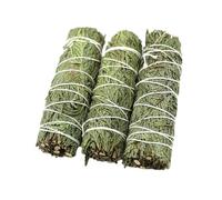 Smudge Stick - Palitos De Salvia De Cedro - Cedro Orgánico | Paquete De Manchas De Hojas Puras De 4 Pulgadas, 90g, Eliminación De La Energía Negativa Del Humo Natural Para El Yoga Y La