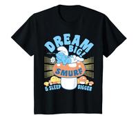 Smurfs Kids Lazy Smurf Dream Sleep Big 60 Festival Pop Camiseta