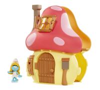 Smurfs The Lost Village Movie Mushroom House Playset with Smurfette Figure