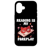 Smut Reading is My Foreplay Spicy Dark Romance Smutty Book Carcasa para iPhone 16
