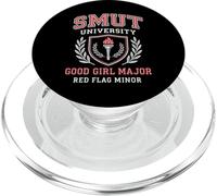 Smut University Good Girl Oscuro Romance Bookworm PopSockets PopGrip para MagSafe
