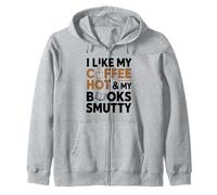 Smutty Books & Coffee Dark Romance Bookworm Vibes Sudadera con Capucha