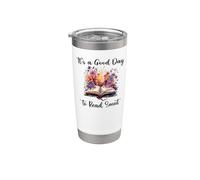 Smutty Books Its a Good Day to Read Smut Reader Dark Romance Vaso térmico de acero inoxidable de doble pared
