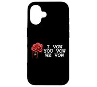 Smutty Dark Romance Spicy Book Smut I Vow You Vow We Vow Carcasa para iPhone 16