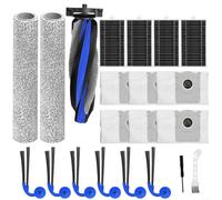 SMZhomeone 1 juego de cepillo lateral principal rodillo filtro trapeador paño para Ecovacs para DEEBOT T90 Pro para OMNI, carbón activado HEPA Nylon blanco negro, limpieza del hogar (B)