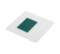 SMZhomeone 1 pieza de película magnética del visor del campo 25/30/50m m tarjeta de detección flexible del ABS amarillo para la investigación del control de calidad de la educación de la ciencia