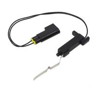 SMZhomeone 1 x Sensor de temperatura del aire ambiente 2 Pin 21cm Cable de plástico gris montaje frontal para Ford Fiesta Focus para MONDEO para Sierra 1987-2016 Reparación del motor