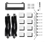 SMZhomeone 21 unids Robot Aspirador Accesorios Kit para eufy L60 L50 Series con rodillo lateral cepillo HEPA filtro herramienta de limpieza para el hogar Cuidado del piso plástico