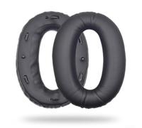 SMZhomeone Almohadillas de repuesto para auriculares Sony WH-1000XM2, cojines de espuma viscoelástica de alta densidad, fundas de piel sintética suave para un ajuste perfecto, sello mejorado de
