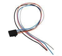 SMZhomeone Arnés de luz trasera Arnés de luz trasera para Saab 9-3 2003-2011 no convertible, para Vauxhall para VECTRA C Estate para MERIVA B exterior, ABS Cable negro reemplazo Oe 4733242