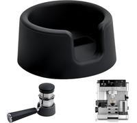 SMZhomeone Base de manipulación de café antideslizante soporte de portafiltro de silicona compatible con máquina espresso Es601 a prueba de derrames elevado para borde para apisonamiento estable y
