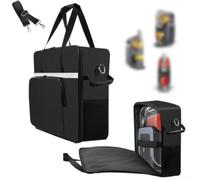 SMZhomeone Bolsa de transporte para máquina de granizados, grande, portátil, para pícnics al aire libre, playa, tela Oxford negra, 17 x 48 x 43 cm