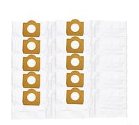 SMZhomeone Bolsas de filtro de vacío para Kärcher Wd3 MV3 Se4001 6.959-130, bolsas de polvo de filtro de vellón para limpieza del hogar, color blanco (paquete de 10)