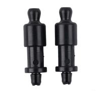 SMZhomeone Clip de estante de paquete 2 clips para estante de paquetes para Ford Focus C-Max 2005-2015, hebilla de cordón de plástico negro para cajuela reemplaza 4M51A466K45Ac, fijación de panel de
