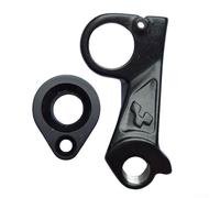 SMZhomeone Colgador de desviador trasero con pernos para cubo para bicicletas de montaña y carretera de reacción, gancho trasero de aluminio negro para entusiastas del ciclismo