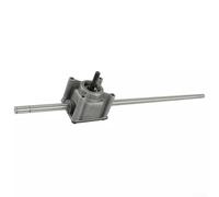 SMZhomeone Conjunto de transmisión de repuesto compatible con cortacésped Toro, caja de cambios de metal 106-3956, acabado plateado, tamaño de 53 10 x 10 cm, ajuste directo para suavidad