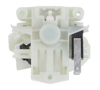 SMZhomeone DD81-02132A - Interruptor de cierre de puerta de lavavajillas para Samsung DW80R5060US DW80F600UTW - Mecanismo de bloqueo de repuesto para resolver fallos de arranque, color blanco, 7 x 7 x