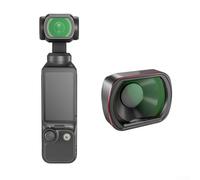 SMZhomeone Fotografía de primer plano, filtro de lente macro para Dji Pocket 3 Abs Frame Secure Attachment Nature Product Photography Close-Up Shots