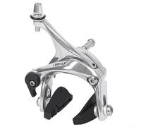 SMZhomeone Frenos de pinza de doble pivote para bicicleta de carretera, tirador lateral de aleación de aluminio, alcance de 47-57 mm, almohadillas resistentes al desgaste, montaje delantero o trasero