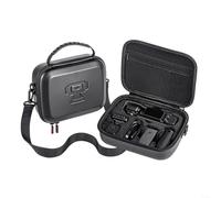 SMZhomeone Funda de transporte a prueba de golpes para DJI para OSMO Pocket 3, bolsa de almacenamiento portátil con cierre seguro, ABS y forro polar, negro, 216 x 163 x 78 cm para viajes