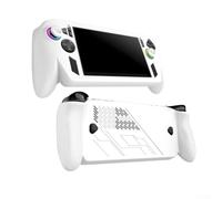 SMZhomeone Funda protectora de silicona con Rocker ForXbox y para Rog Ally-X, a prueba de golpes y resistente a los arañazos, agarre texturizado, fácil instalación (blanco)