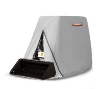 SMZhomeone Funda protectora para pala de nieve con tela Oxford 420D que ofrece protección impermeable y resistente al viento para quitanieves (125 x 75 x 80 pulgadas)