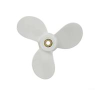 SMZhomeone Hélice de barco de aleación de aluminio 7-1/2X8 paso 3 cuchillas rotación derecha 9 dientes se adapta al motor fuera de borda 4Hp-6Hp OEM 6E0-45941-01-El para pesca y uso marino