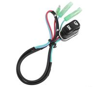 SMZhomeone Interruptor de inclinación Power Trim 87-18286A43 para caja de control remoto fuera de borda Mercury, interruptor de control de elevación e inclinación del motor del barco, aleación de