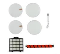SMZhomeone Juego de 2 cepillos de filtro de repuesto para aspiradora Shark Pz1000Uk Pz1000Ukt Pz1000Ukt Pz1000 Series con filtros de motor de poste de fieltro de espuma y cepillo principal para