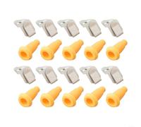 SMZhomeone Juego de 24 marcos de panel de puerta delantera y clips para Chevy Camaro para NOVA Corvair para FIREBIRD Cutlass Ventura para APOLLO, construcción de metal plástico, se adapta a la