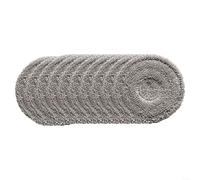 SMZhomeone Juego de 4 paños de fregona de repuesto para Cecotec para CONGA 15090 16090 Ai Spinarm Homewash, almohadillas de repuesto de microfibra para limpieza de pelo de mascotas y desorden (paquete
