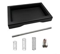 SMZhomeone Kit de bandeja de goteo de perfil bajo 6 9 12 Bar OPV Spring Set para Gaggia Classic Pro RI9403 RI9480 RI9380 Accesorios para máquina de café (juego de 6 piezas)