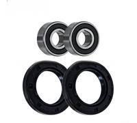 SMZhomeone Kit de repuesto de sello de aceite y rodamiento de rueda hecho para Kawasaki BN125 para proteger los rodamientos del polvo, la suciedad y la humedad