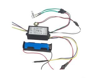SMZhomeone Luz del microscopio de 3W LED con el conductor recargable de atenuación incorporado, lámpara de inundación del ABS para la investigación y la observación detallada del espécimen