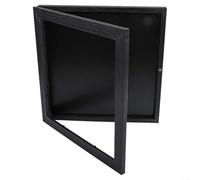 SMZhomeone Marco expositor de camisas de 13 x 13 pulgadas con cubierta acrílica resistente a los rayos UV y soporte de cartón antiarrugas para camisetas, recuerdos, obras de arte y documentos