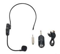 SMZhomeone Micrófono inalámbrico UHF con micrófono inalámbrico de rango de 160 pies para enseñar al aire libre, conferencias, amplificación de voz