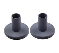 SMZhomeone Paquete de 2 adaptadores de conector de colador para piscina Intex de 1-1/4 pulgadas, piezas de repuesto de filtro de plástico gris azul para mantenimiento del hogar y jardín (2 grises)