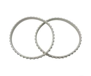 SMZhomeone Paquete de 2 correas de transmisión de repuesto para limpiadores de piscina Hayward RCX23002 para TigerShark, QC, Plus, para modelos SharkVAC, goma resistente para fibra de vidrio, Gunite,