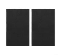 SMZhomeone Paquete de 2 filtros de espuma para puerta de horno de casa móvil, 16 x 26 pulgadas, poliuretano de alta densidad, lavable, color negro, se adapta a Cmf Cmf2 Moc para Mac Cmh, adecuado para